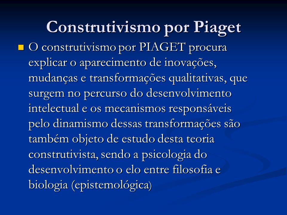 PIAGET. ppt carregar